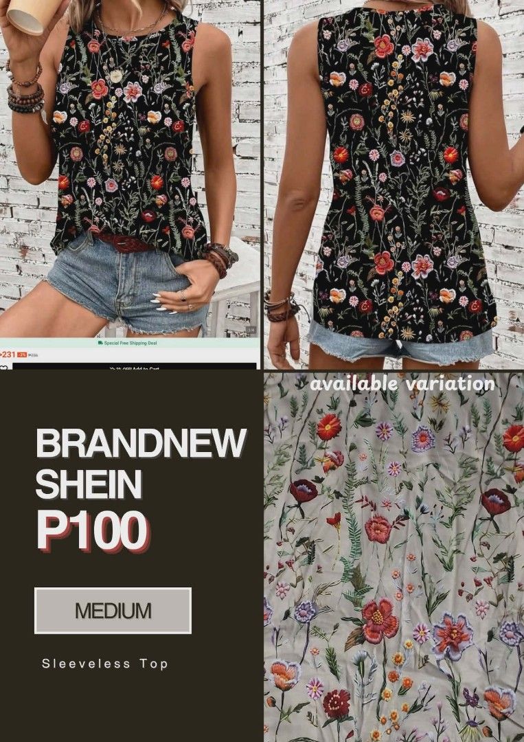 Shein Below SRP (Category: Blouses) located in Kabankalan. Submitted by jayejaye29 (Listing ID 1435702007, Image 3). Description: .