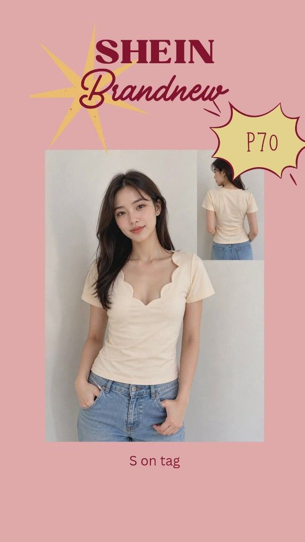SHEIN BELOW SRP (Category: Blouses) located in Kabankalan. Submitted by jayejaye29 (Listing ID 1435702134, Image 1). Description: .