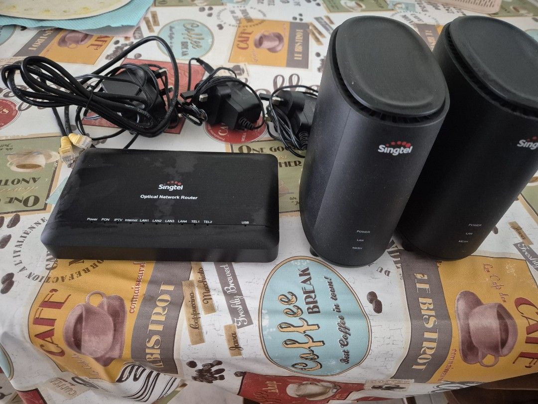 Singtel  Mesh wifi 6 Optical Network Router442881723975618560
