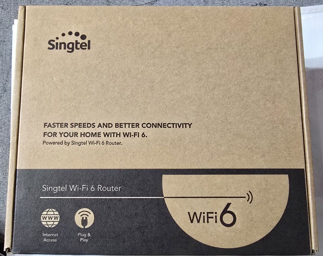 Singtel Wi-Fi 6 Router443241503026073600