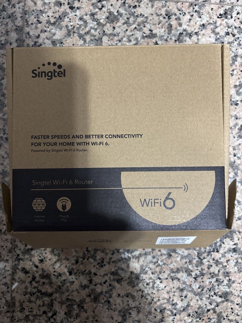 Singtel Wi-Fi 6 Router - Brand New
