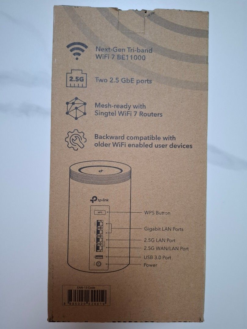 Singtel WiFi 7 Router BE11000443012913709066240