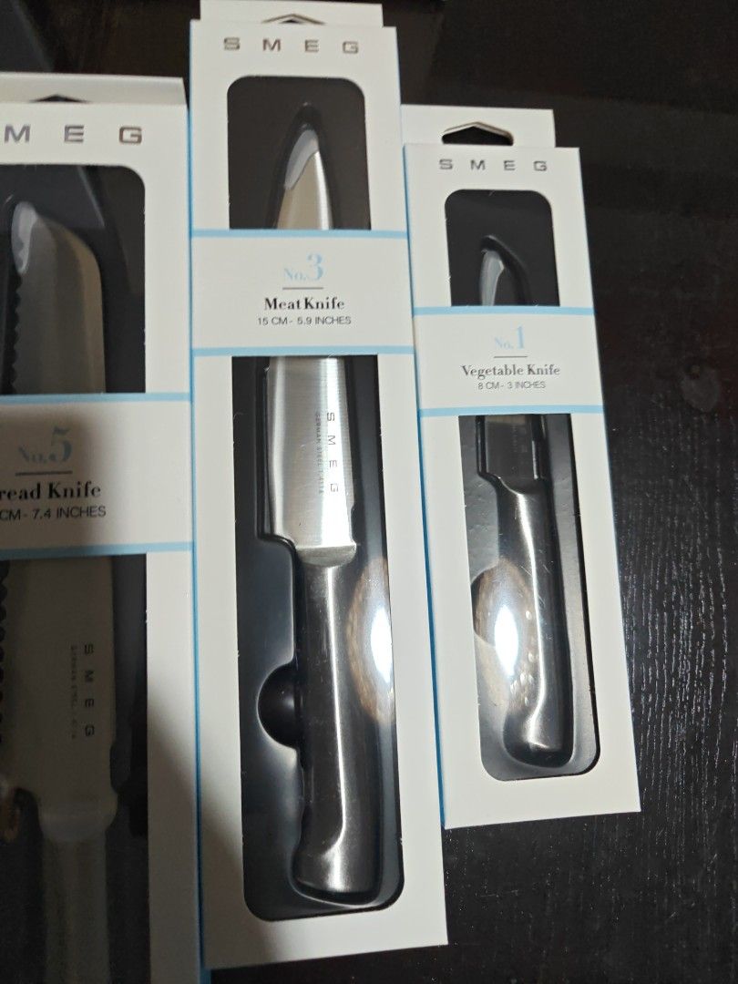 Smeg Knife Set - Various Knives - Brand New443061422565642244