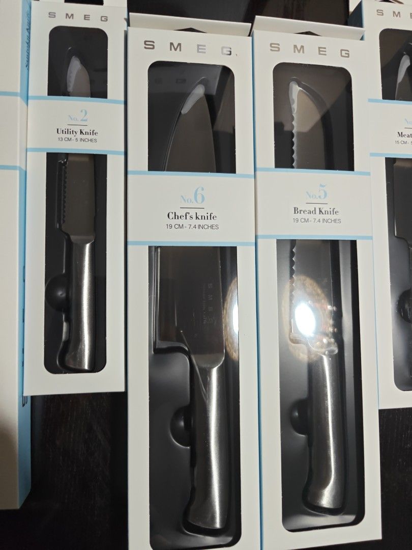 Smeg Knife Set - Various Knives - Brand New443061422565642243