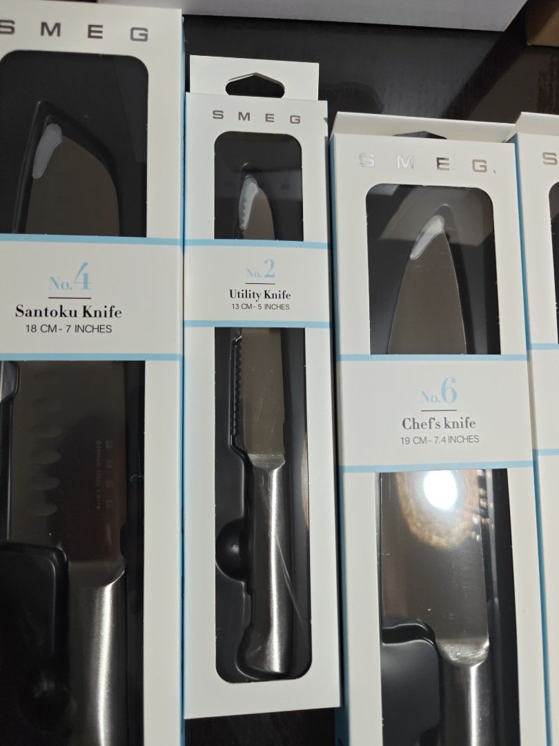 Smeg Knife Set - Various Knives - Brand New443061422565642242