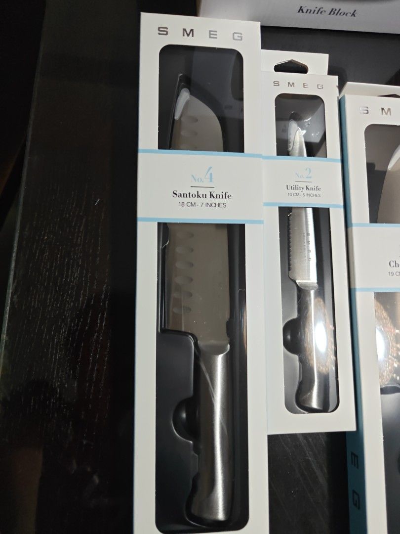 Smeg Knife Set - Various Knives - Brand New443061422565642241