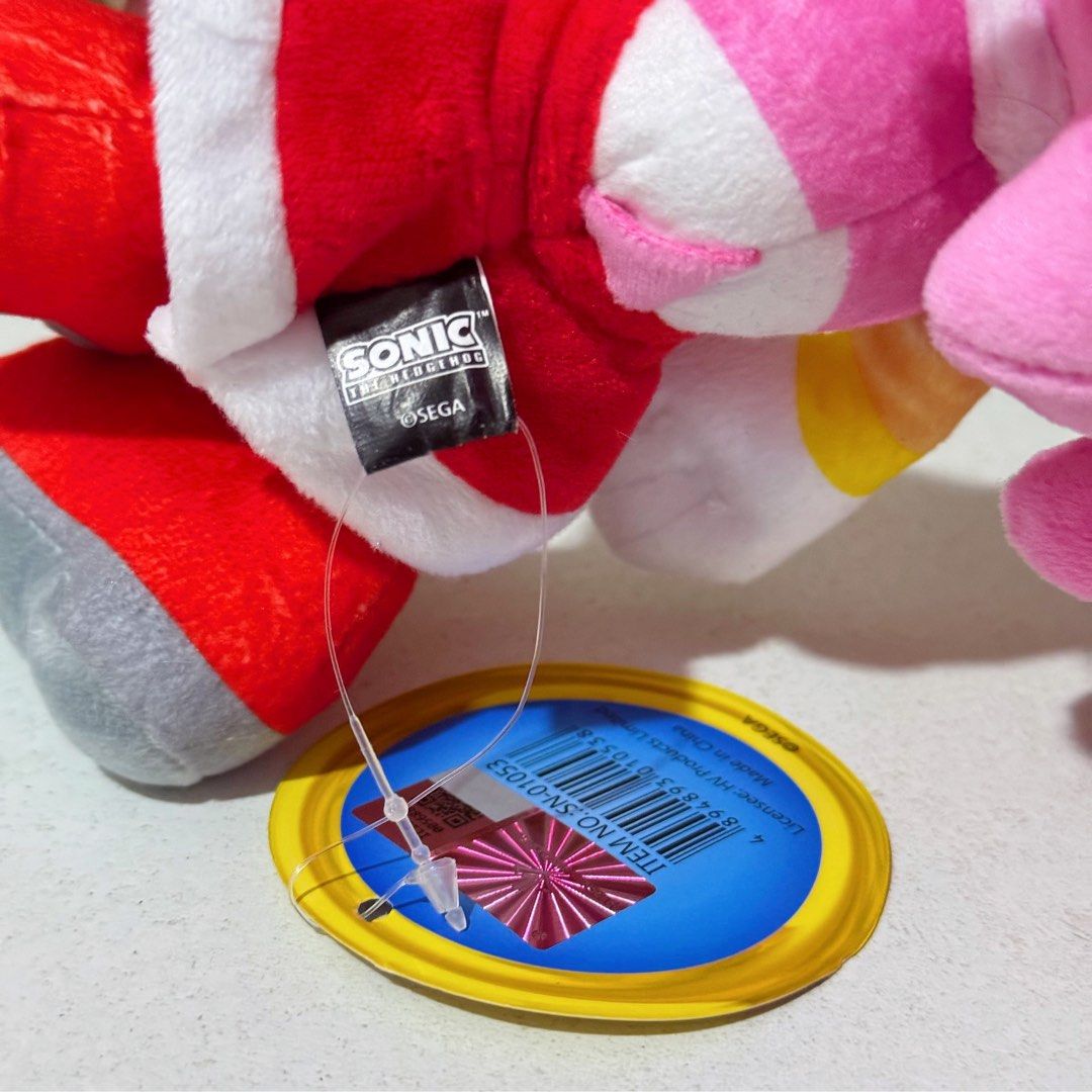 Sonic The Hedgehog “Amy Rose” by Sega Small Plush (Category: Plushies & Soft Toys) located in Manila. Submitted by ashyyel_ (Listing ID 1435615274, Image 3). Description: with papertag.