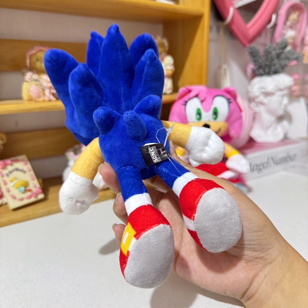 Sonic The Hedgehog by Sega Small Plush (Category: Plushies & Soft Toys) located in Manila. Submitted by ashyyel_ (Listing ID 1435623205, Image 3). Description: .