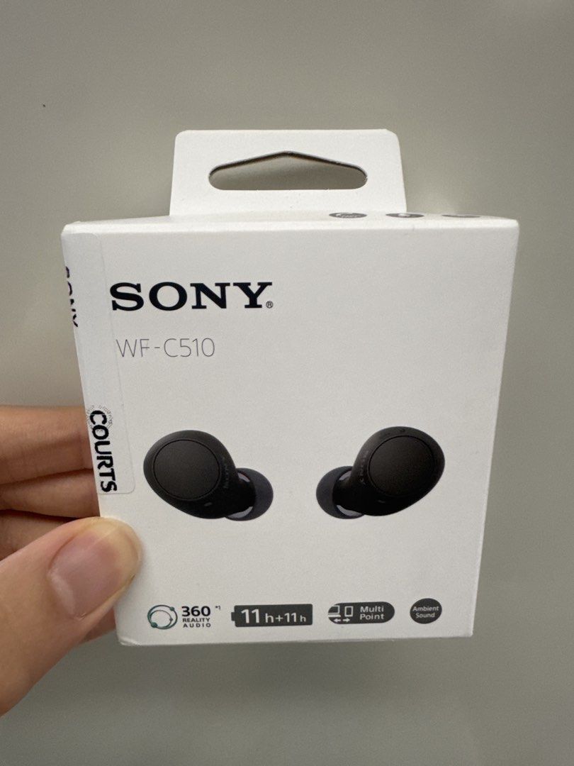 Sony WF-C510 Wireless Earbuds - Black