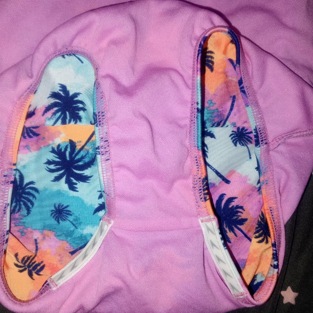 Speedo Palm Tree Print Swimsuit S/P (Category: Bikinis & Swimsuits) located in Caloocan City. Submitted by PrettyPrincess10 (Listing ID 1435623209, Image 3). Description: - Speedo swimsuit - Palm tree print - Size S/P - Cross-back design - Colorful interior lining - Made in Vietnam - Colors: Blue, purple, orange, pink - Ideal for beach or pool RFS : Hindi na kasya sa anak ko once lng nya nagamit thanks .