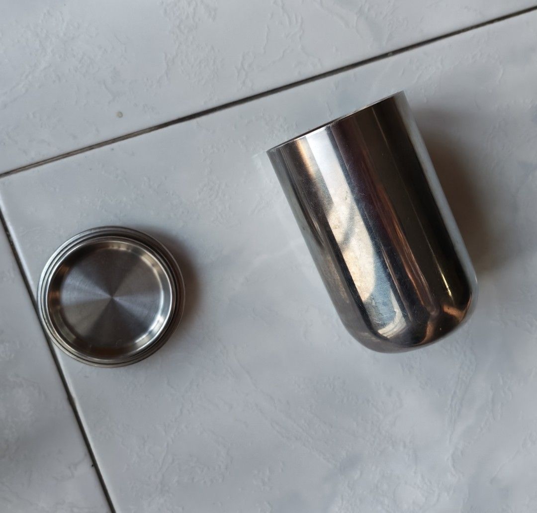 Stainless Steel glass with Cover