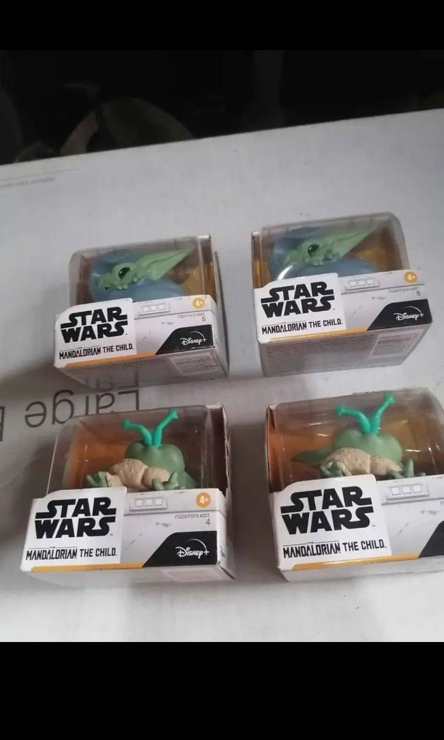 Starwars Grogu figures (Category: Figurines & Statues) located in Makati City. Submitted by flash20 (Listing ID 1435637326, Image 1). Description: Btandnew hasbro grogu at 500 each, pick up only thru grab/lalamove..