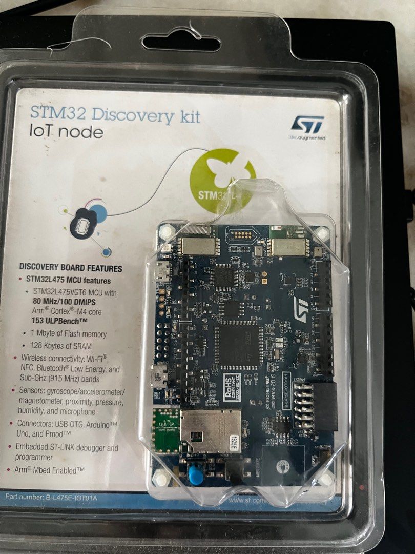 STM32 Discovery Kit IoT Node442767395060469762