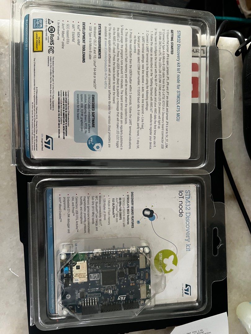 STM32 Discovery Kit IoT Node442767395060469761