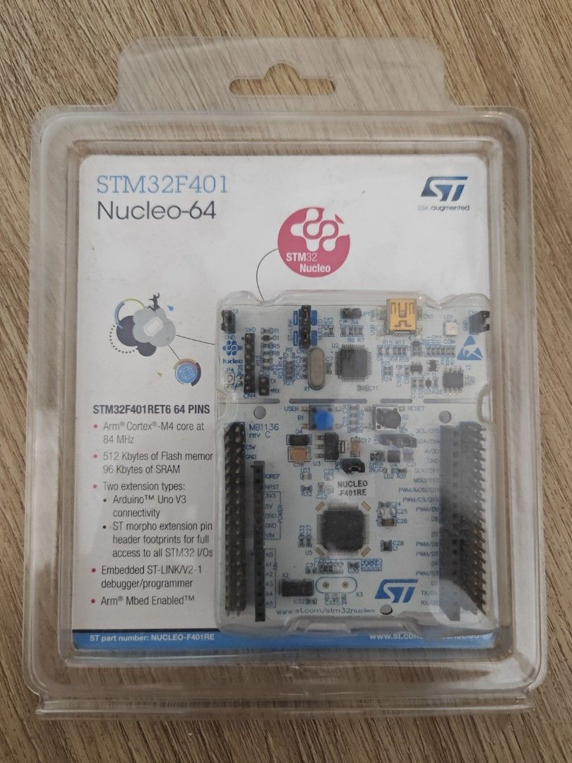 STM32F401 Nucleo-64 Development Board442891470342737920