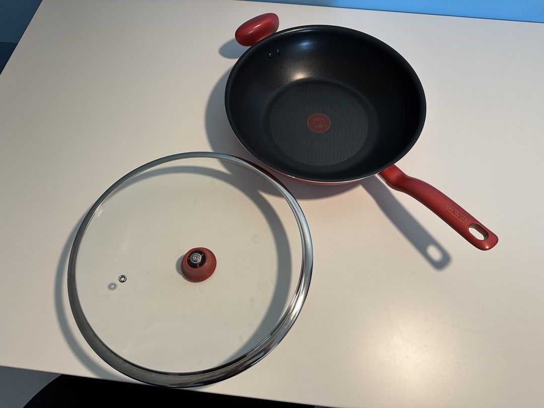 Tefal Non-Stick Wok Pan with Lid443062284442685443