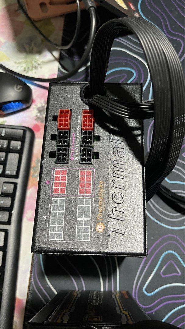 Thermaltake Smart SE PSU 730w 87% efficiency Rating) (Category: Computer Parts) located in Quezon City. Submitted by riceboy12345 (Listing ID 1435641925, Image 3). Description: Selling my pre-loved PSU Bought brand new Used in mid/hi-end Ryzen 5 (730w) system Well-kept (I own an air compressor, regularly cleaned off of dust), never overloaded or used for overclocking Has box & manuals, complete cables Lowballers/barat stay away Meetups possible a