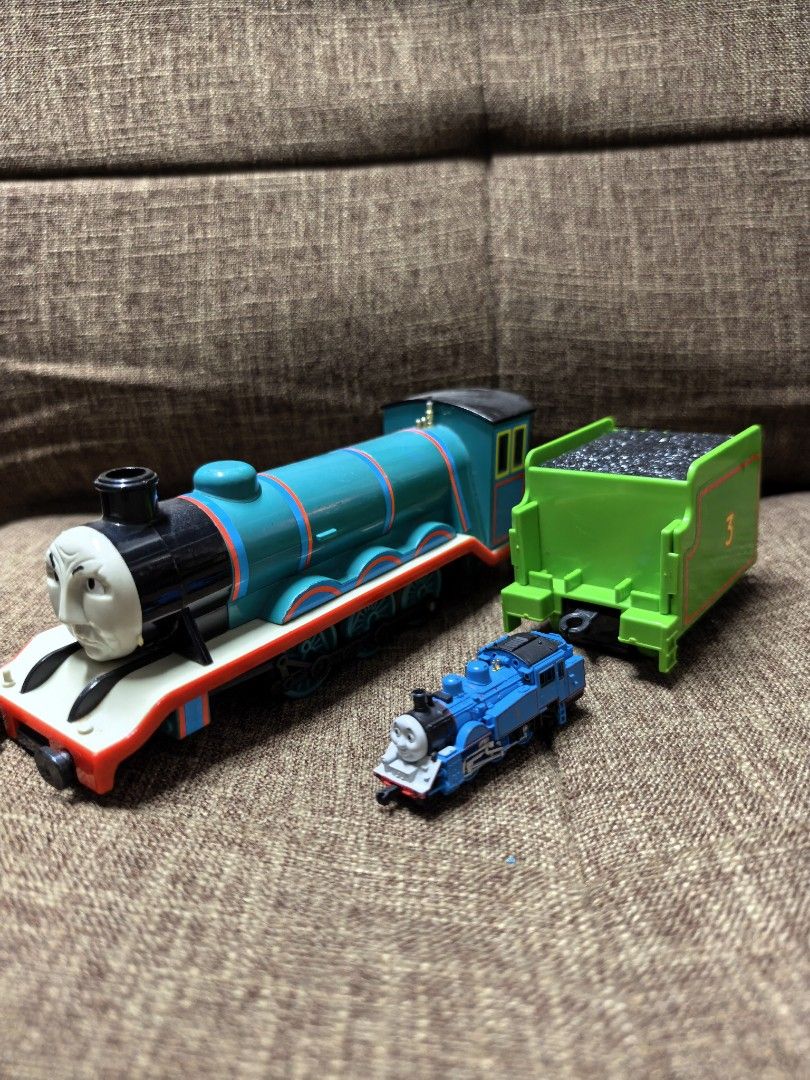 Thomas Train Grumpy Thomas & Friends Train Set, Hobbies & Toys, Toys & Games on Carousell
