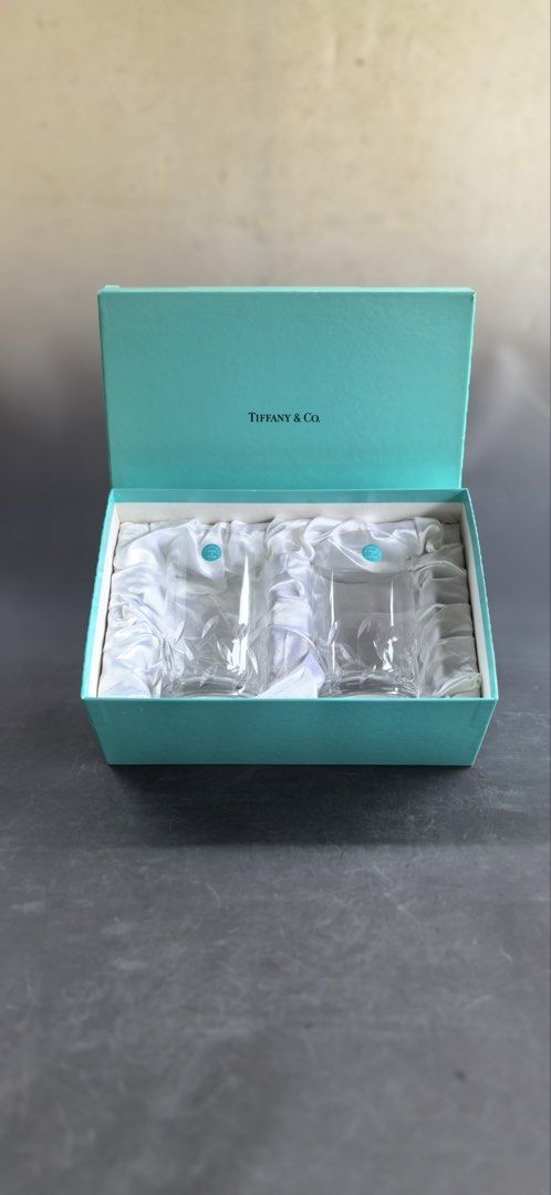 Tiffany & Co. Crystal Glasses Set of 2