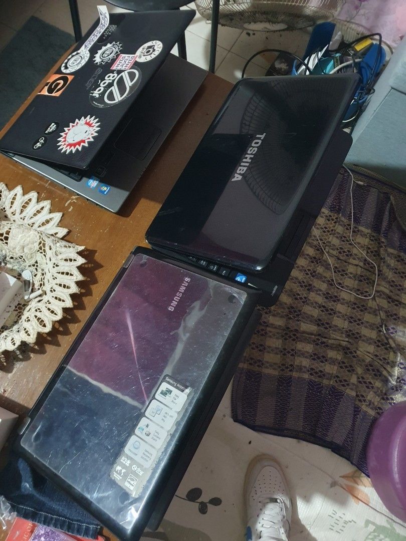 Toshiba and Samsung Laptops - Used