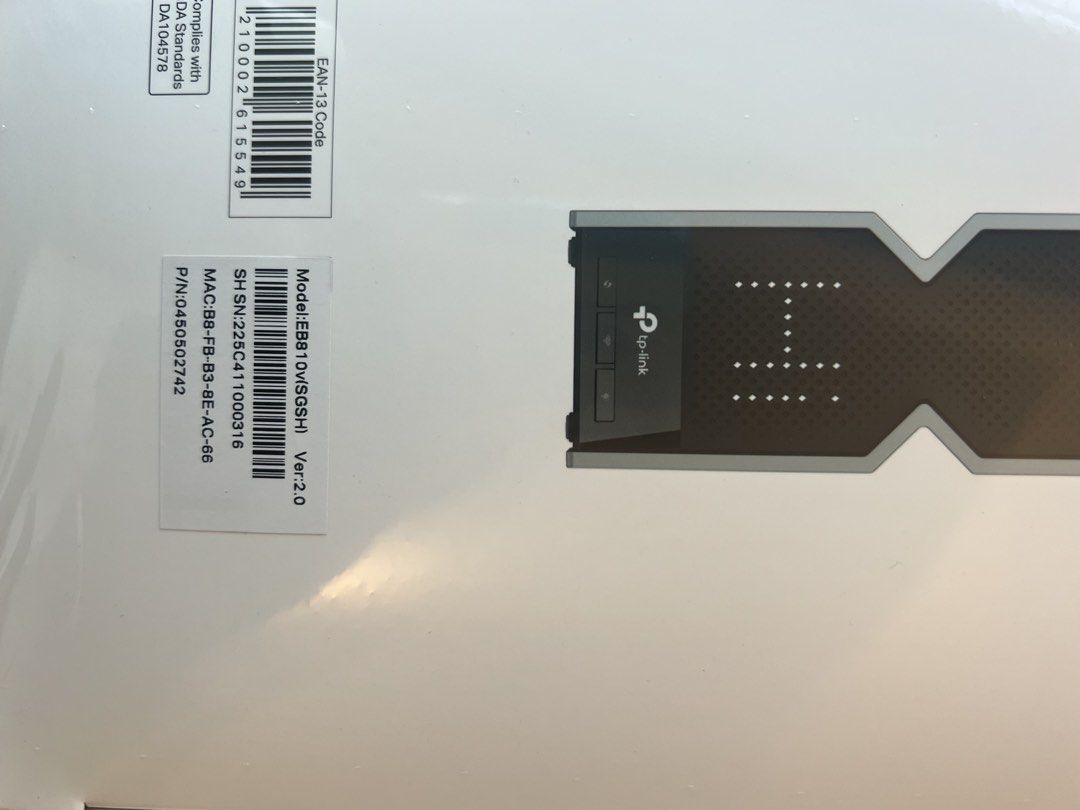 TP-Link EB810v BE22000 Tri-Band Wi-Fi 7 Router443563232304844802