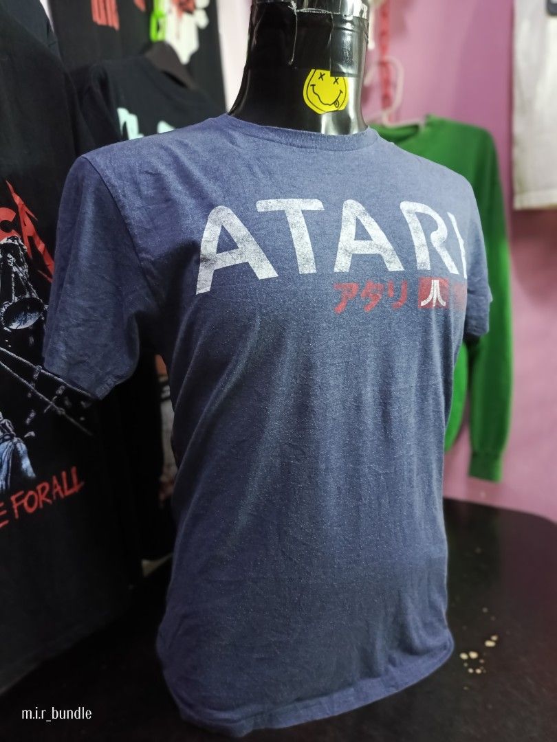 Tshirt Atari (Category: Tshirts & Polo Shirts) located in Kuala Lumpur. Submitted by m.i.r_store (Listing ID 1435706979, Image 3). Description: pit 20 labuh 27 condition 8.8/10 warna ok Print serap.