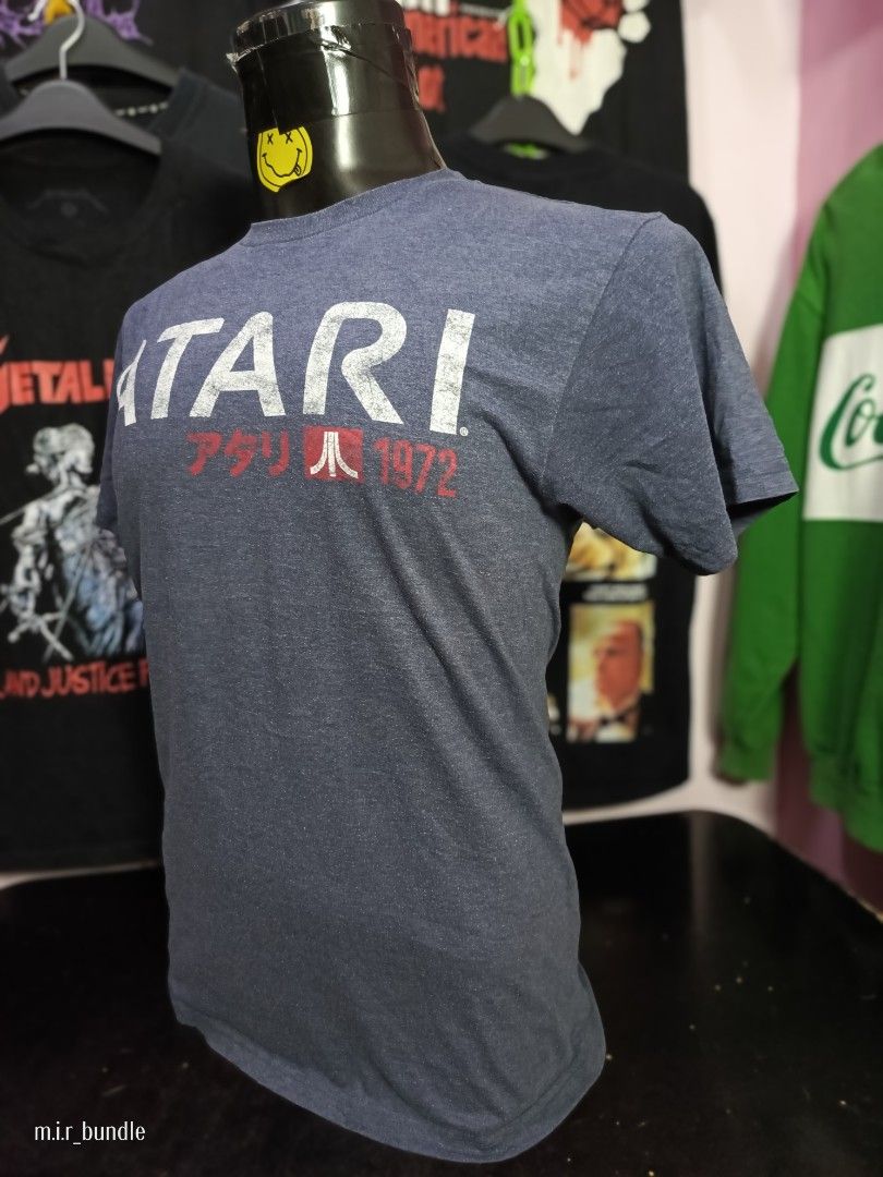 Tshirt Atari (Category: Tshirts & Polo Shirts) located in Kuala Lumpur. Submitted by m.i.r_store (Listing ID 1435706979, Image 2). Description: pit 20 labuh 27 condition 8.8/10 warna ok Print serap.