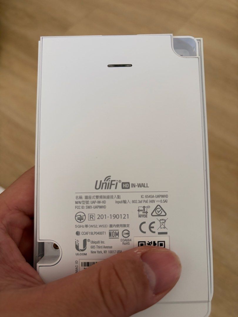 Ubiquiti UniFi In-Wall HD Access Point IW-HD Wifi 5