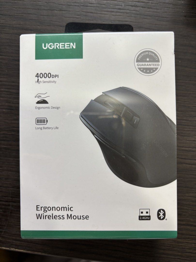 UGREEN Ergonomic Wireless Mouse - 4000 DPI442893234340505600