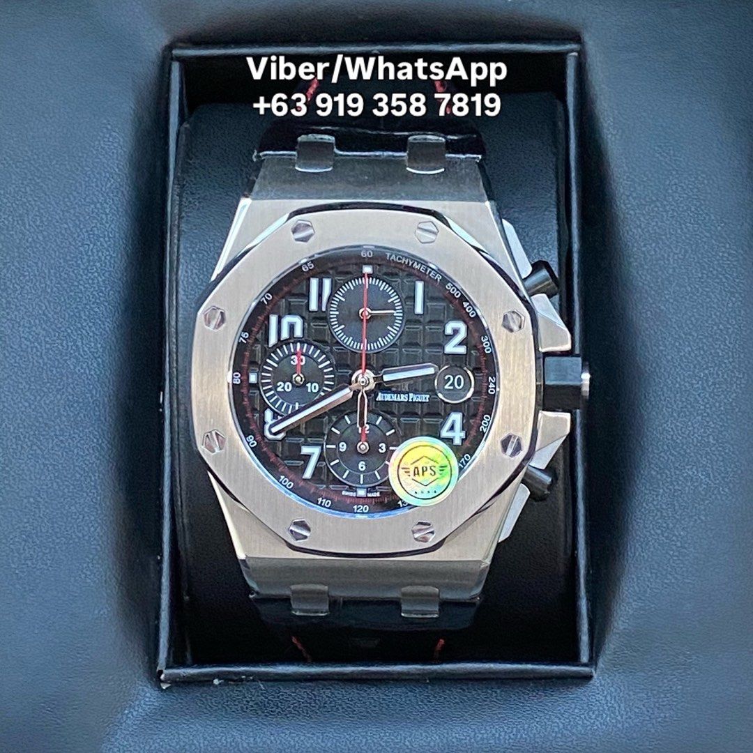Vampire 42mm Mens Watch Leather Chronograph Automatic (Category: Men's Watches) located in Manila. Submitted by clean_dial (Listing ID 1435713751, Image 1). Description: Chronograph Automatic Movement Leather Strap Automatic Stopwatch Actual photo posted With Complete Inclusion .