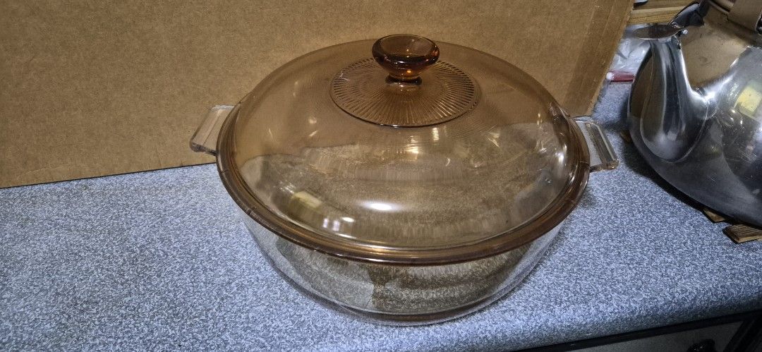 Vintage Corning Ware Casserole Dish with Lid443170511777310722