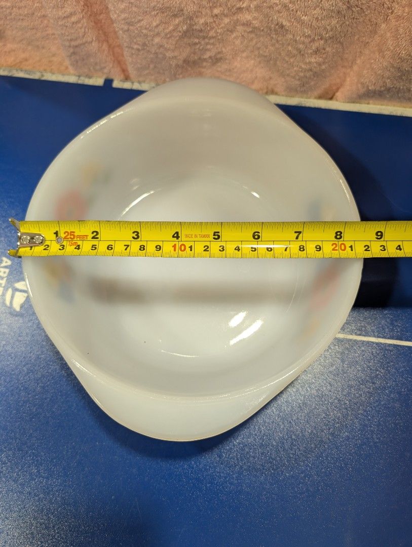 Vintage glasbake Floral Bowl443178418208788483
