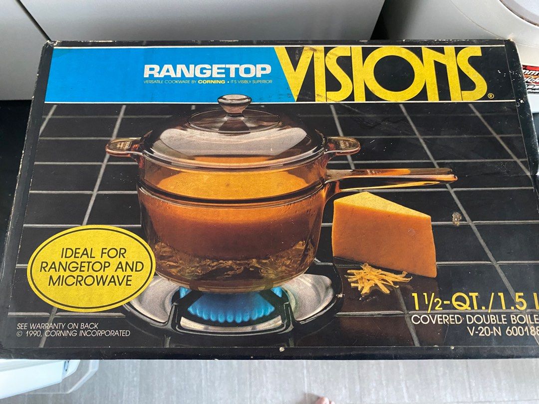 Visions Covered Double Boiler 1.5L
