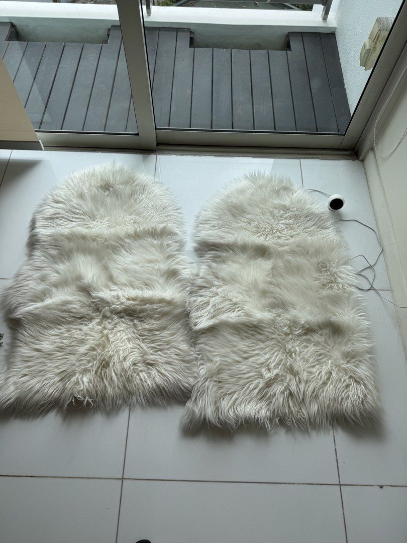 White Faux Fur Rugs