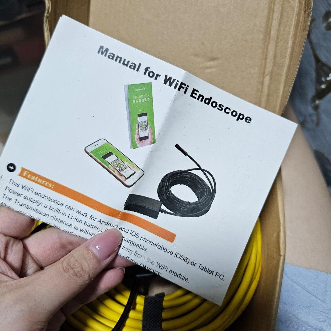 WiFi Endoscope - Brand New443133527642624001