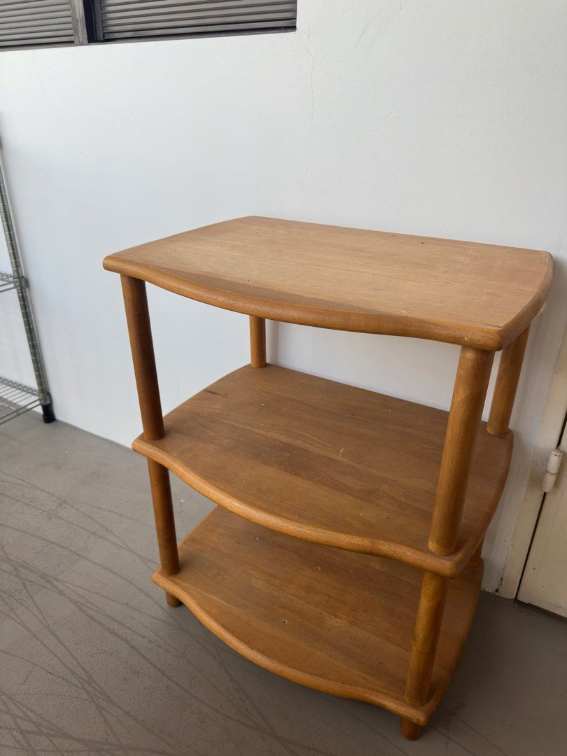 Wooden 3-Tier Shelf
