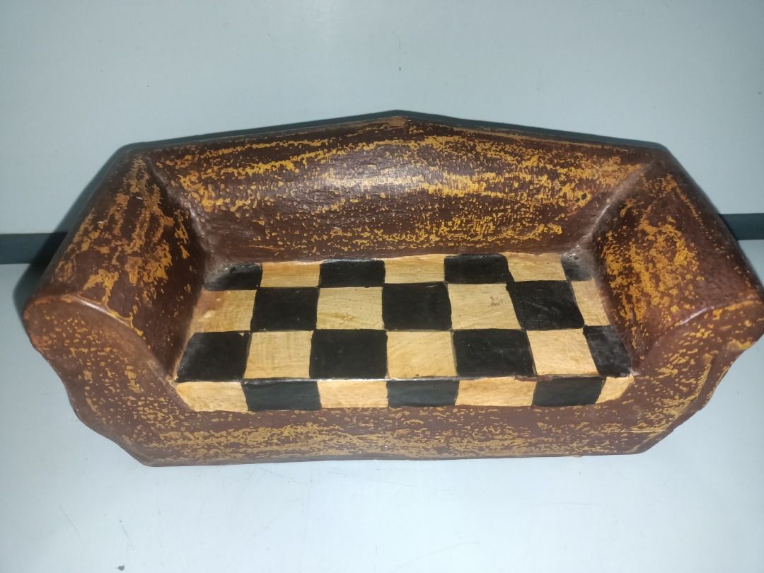Wooden Mini Sofa Organizer Display (Category: Other Home Decor) located in Munoz. Submitted by larryc1212 (Listing ID 1435665556, Image 3). Description: Wooden Mini Sofa Organizer Display Item may include some scratches due to age, as is were is basis Item can be pick up in our Japan surplus shop located in Munoz Nueva Ecija Shipping available at buyer expense Bank Transfer payment. Payment first policy..