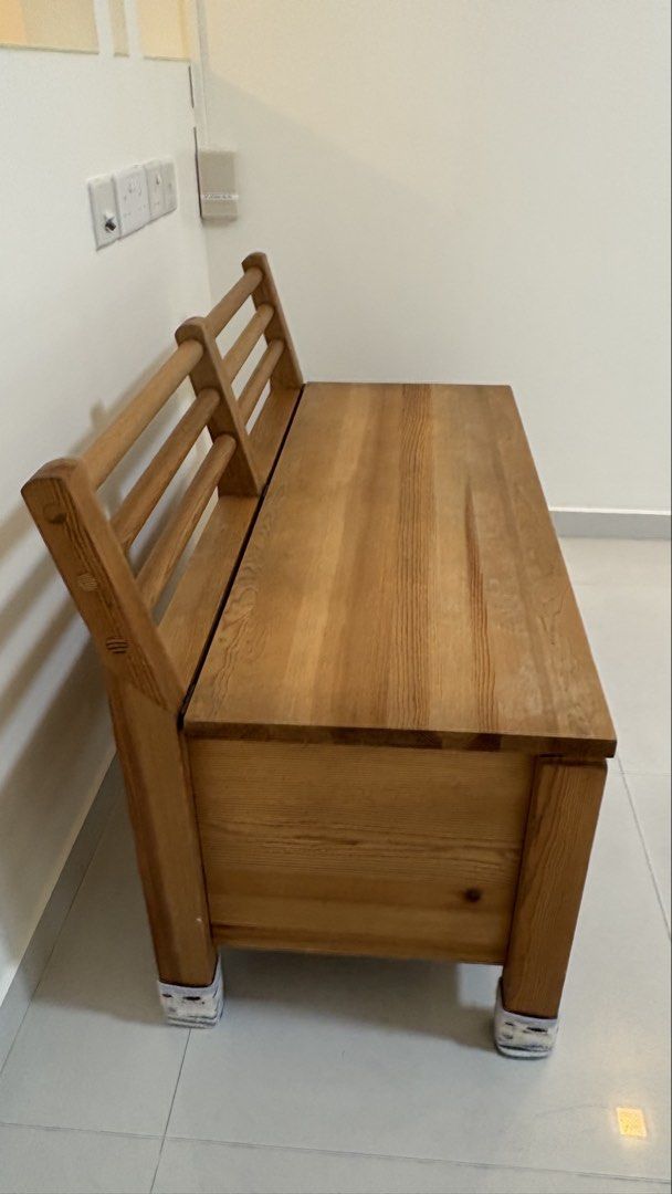 Wooden Storage Box with Lid