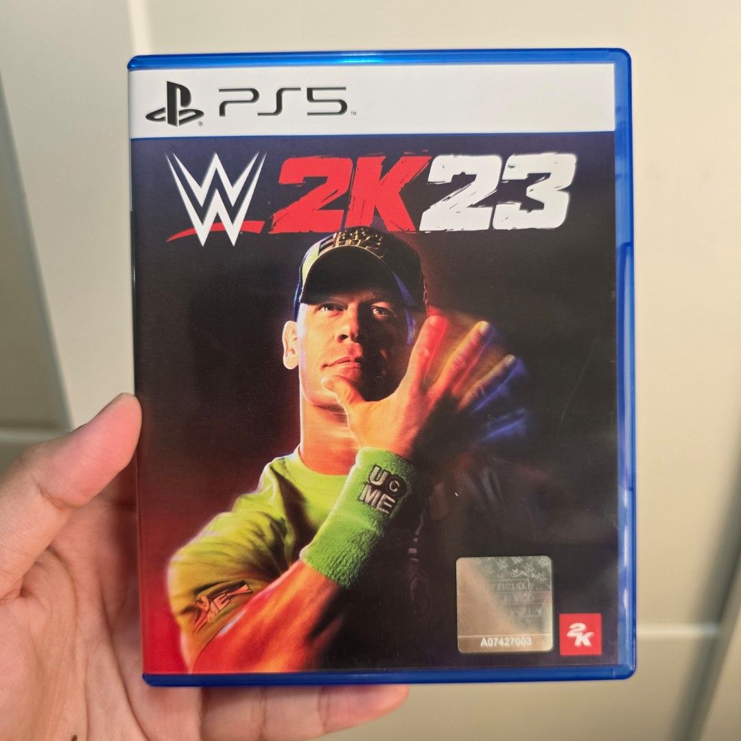 WWE 2k23 ps5 game (Category: PlayStation) located in Manila. Submitted by sweettotes_ph (Listing ID 1435686500, Image 1). Description: No issues Fully working Good condition I have other games feel free to check my listings :) For pickup or delivery Bdo Gcash Maya Gotyme payment.
