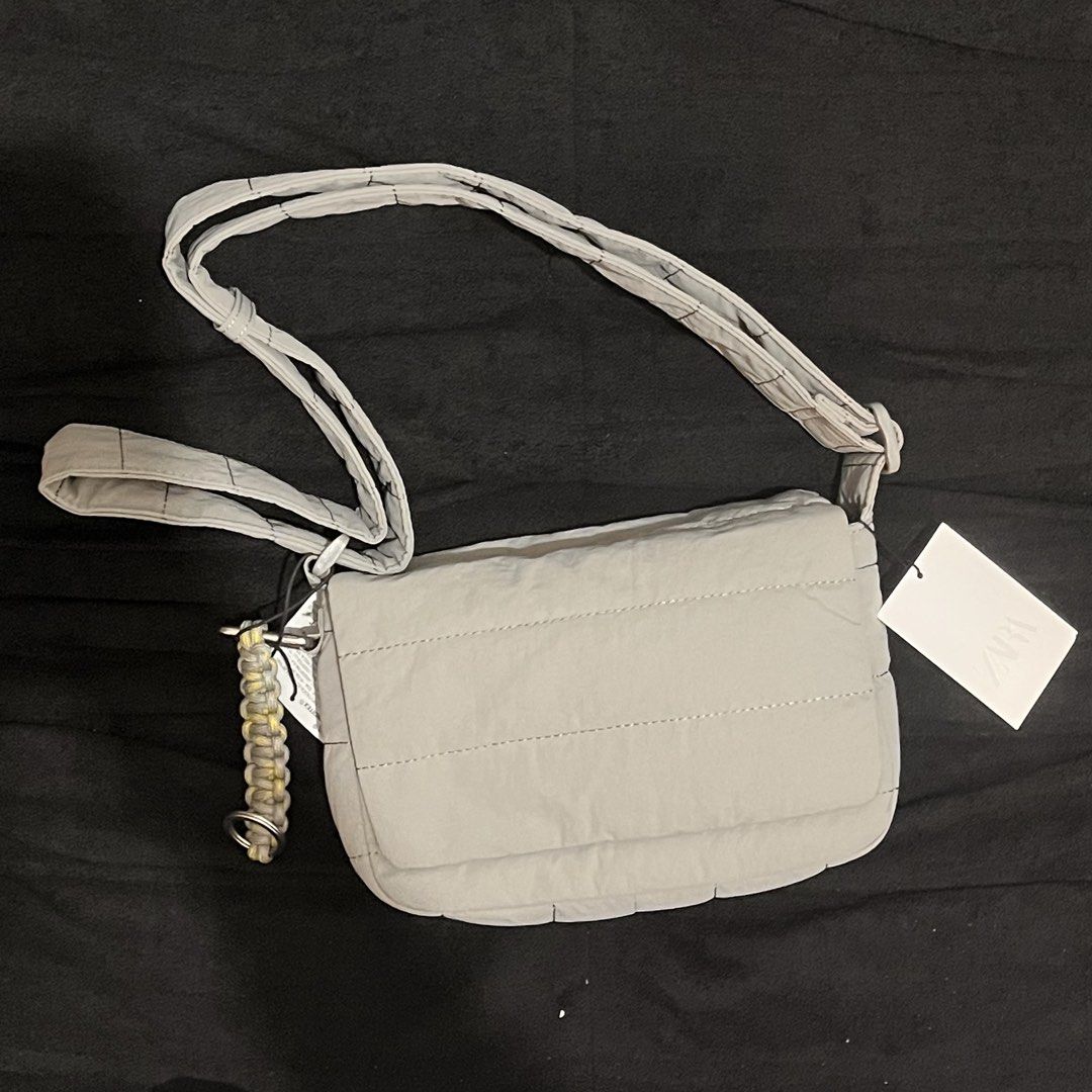 ZARA Quilted Crossbody Bag (Category: Cross-body Bags) located in Manila. Submitted by mix.declutter (Listing ID 1435684797, Image 1). Description: - used a few times only.