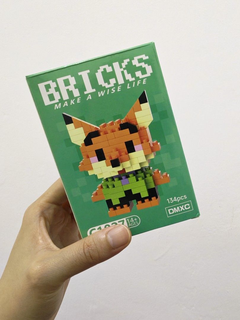 Zootopia Nick Building Block, Hobbies & Toys, Toys & Games on Carousell