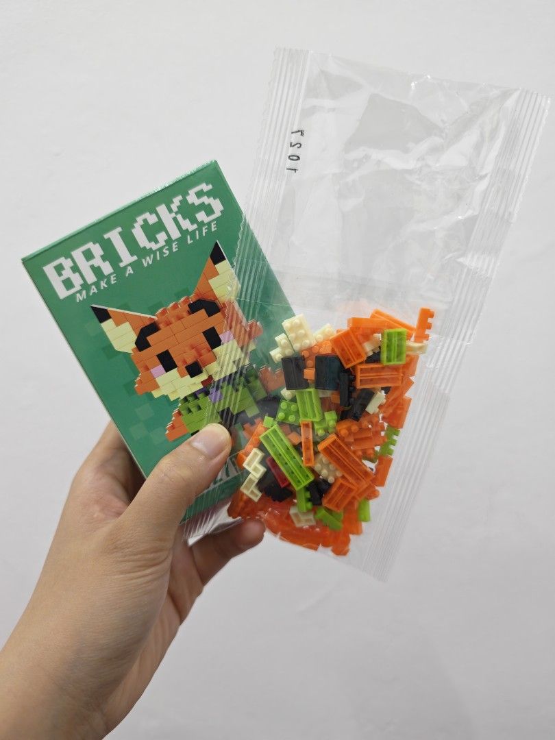 Zootopia Nick Building Block, Hobbies & Toys, Toys & Games on Carousell