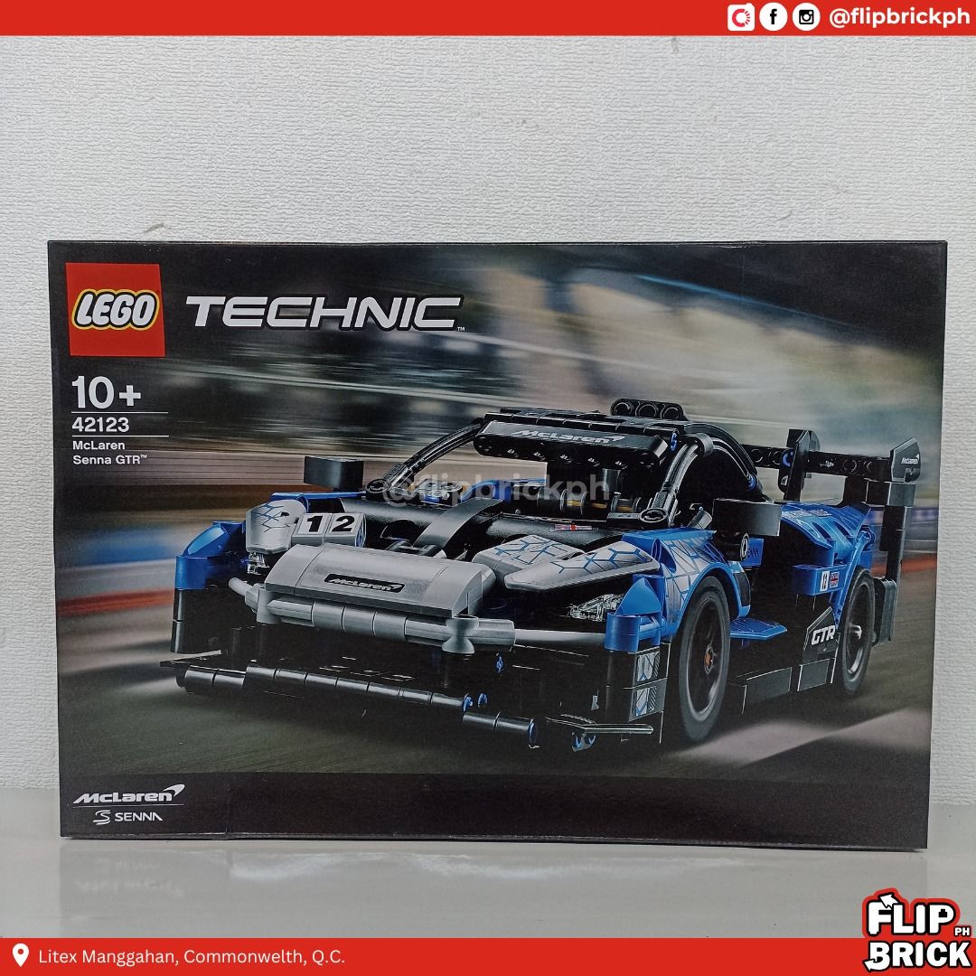 42123 LEGO Technic McLaren Senna GTR (Category: Lego & Building Sets) located in Quezon City. Submitted by flip_brick_ph (Listing ID 1438956806, Image 1). Description: 42123 LEGO Technic McLaren Senna GTR 💰 Price: ₱4,000 ✅ Sealed box ✅ WYSIWYG (What you see is what you get) ✅ Authentic LEGO 📍 Location: Quezon City 📦 Shipping available 💬 DM for inquiries / actual photos First to confirm gets priority.