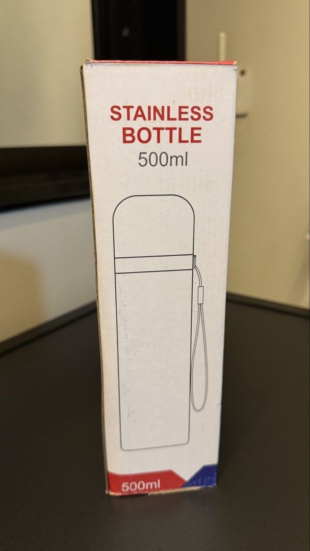 500ml Stainless Steel Bottle - Black459505232040448000
