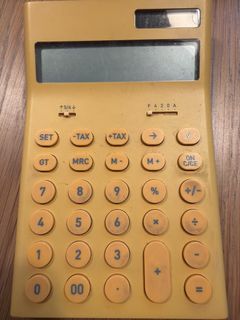 Yellow Calculator464191589471365120