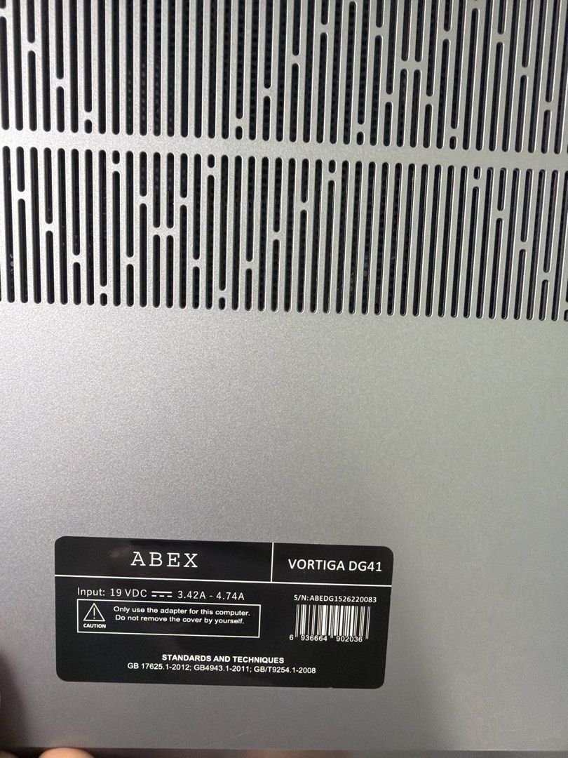 ABEX VORTIGA DG41459189616767160321