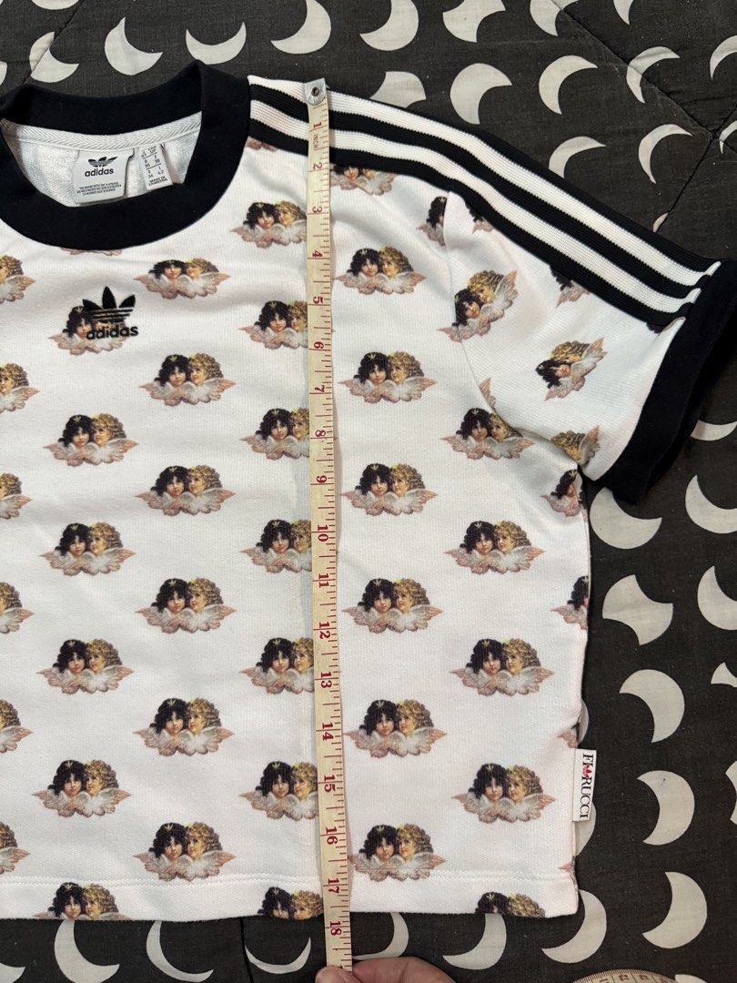 Adidas all over print fiorucci (Category: Shirts) located in Malabon City. Submitted by splendidcloset (Listing ID 1438891235, Image 2). Description: .