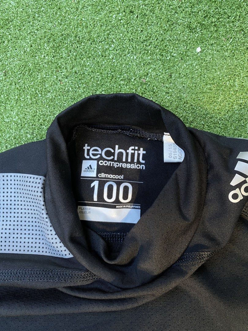 Adidas Compression Long sleeve (Category: Activewear) located in Cagayan de Oro. Submitted by serioustree (Listing ID 1438905832, Image 3). Description: Condition: 9/10 Size: medium on tag Shoulder width: 15 Length: 24 .