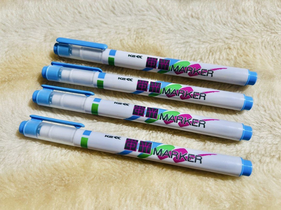 Assorted Japan Pens and markers Sets (per set/ take all) (Category: Stationery & School Supplies) located in Taguig. Submitted by lae.onlineshop (Listing ID 1438945007, Image 3). Description: Assorted Japan Pens and markers Sets *Some are brand new (Unused), some are not. *SOLD AS SETS ONLY. *THE COLOR MAY SLIGHTLY DIFFER FROM ACTUAL DUE TO LIGHTING AND/OR SCREEN RESOLUTION. 2. Uni Propus Highlighter, set of 3 - 150.00 *Dual tipped, set of three 