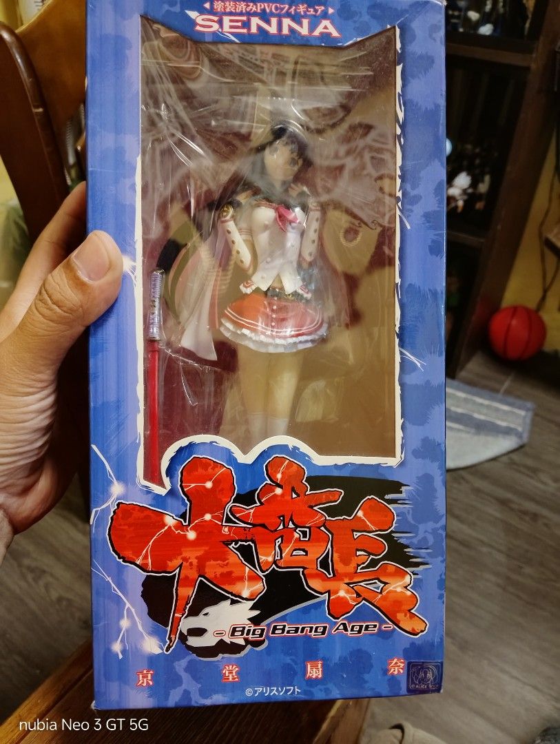 Authentic 1/7 scale Big Bang Age Senna Figure (Category: Figurines & Statues) located in Mabalacat. Submitted by babyjamil1919 (Listing ID 1438957662, Image 1). Description: Authentic back in box issue putol belt.